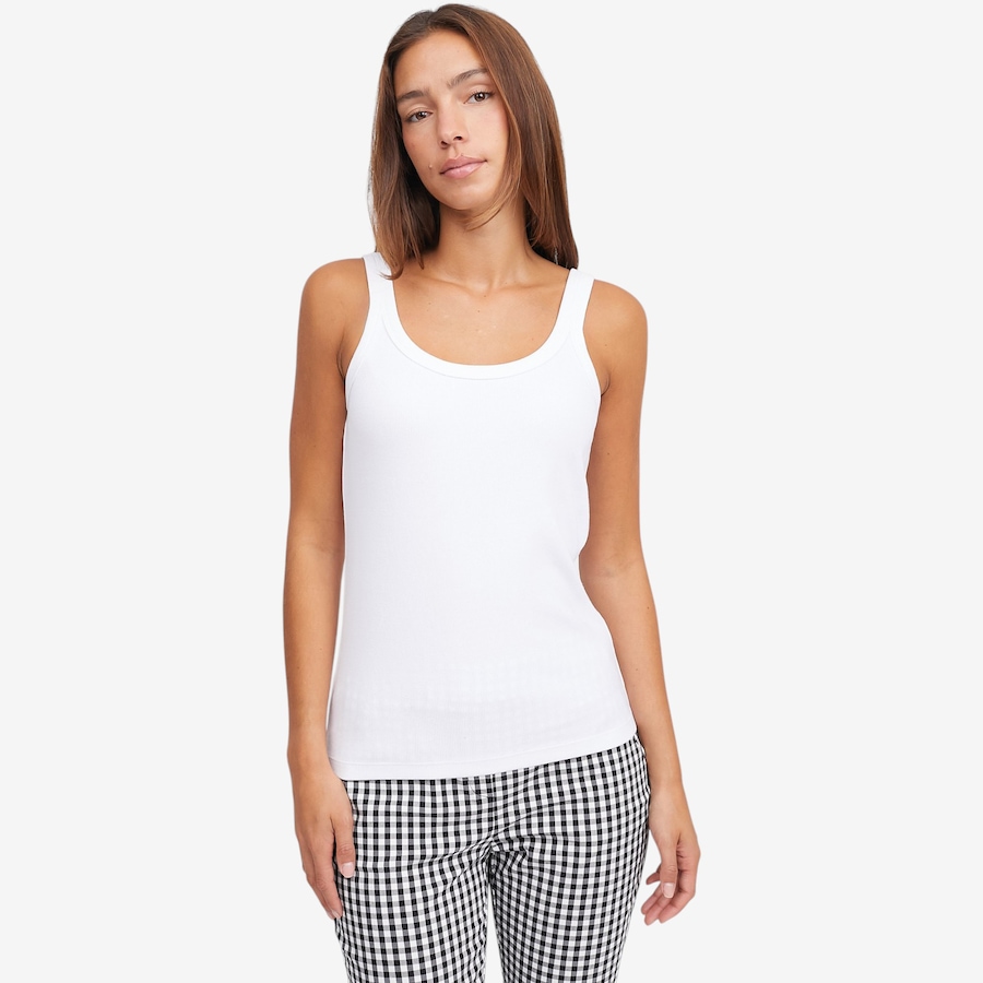 Image 105175_WHT.jpg, Product 105-175 / Price $19.33, claudia ev Fitted Tank Top from claudia ev on TSC.ca's Fashion department