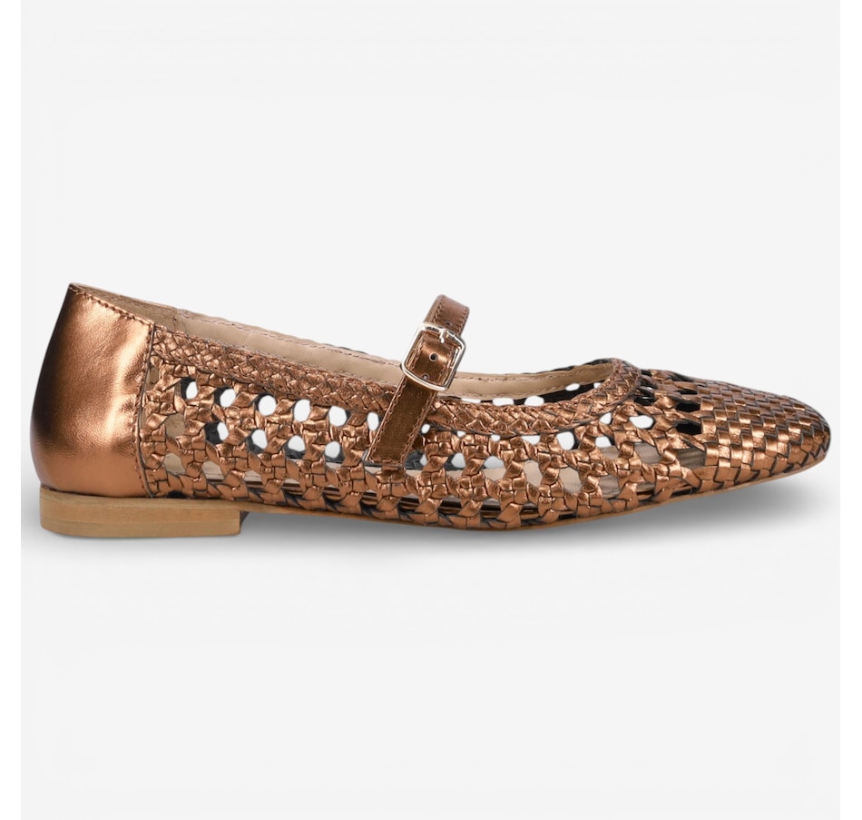 Image 105178_ALTMORE2.jpg, Product 105-178 / Price $279.88, Ron White Clover Woven Nappa Flat from Ron White on TSC.ca's Shoes department