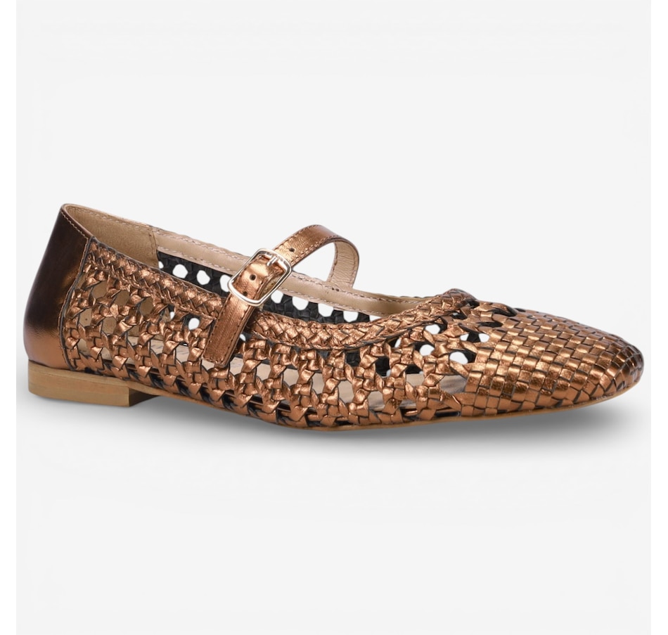 Image 105178_BZE.jpg, Product 105-178 / Price $279.88, Ron White Clover Woven Nappa Flat from Ron White on TSC.ca's Shoes department