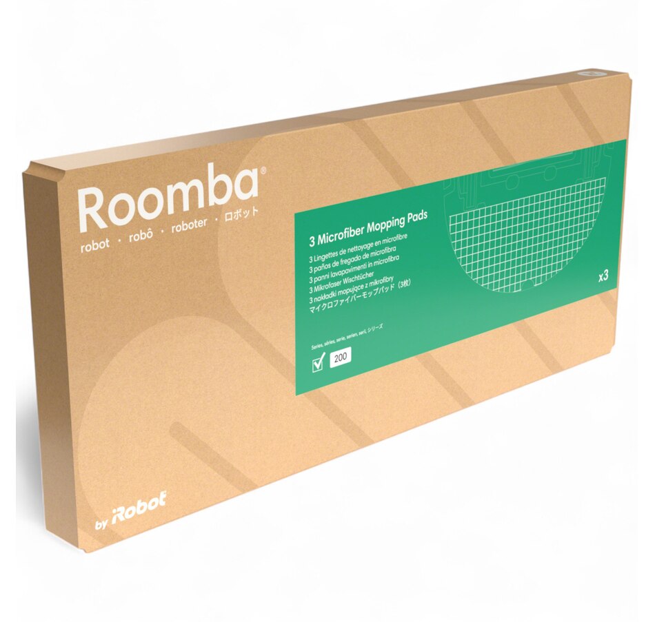 Image 105305_ALTMORE1.jpg, Product 105-305 / Price $29.99, Washable Mop Pads for iRobot Roomba 205 Dust Compactor Combo Robot (3-pack) from iRobot on TSC.ca's Home & Garden department
