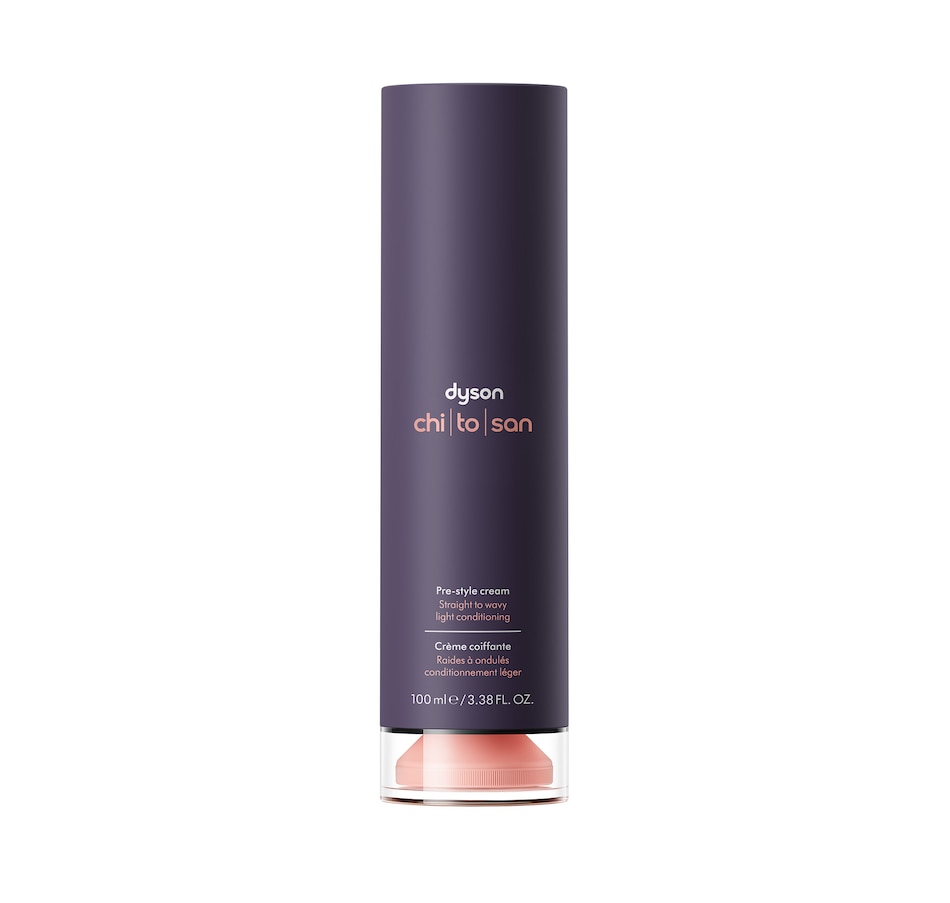Dyson Chitosan Pre-style Cream, Straight to Wavy, Light Conditioning