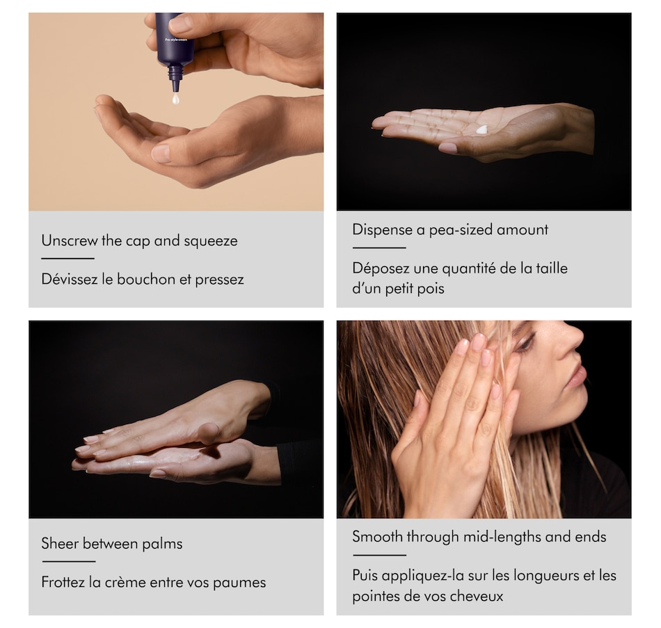 Image 105308_ALTMORE4.jpg, Product 105-308 / Price $39.99 - $69.99, Dyson Chitosan Pre-style Cream, Straight to Wavy, Light Conditioning from Dyson on TSC.ca's Beauty department