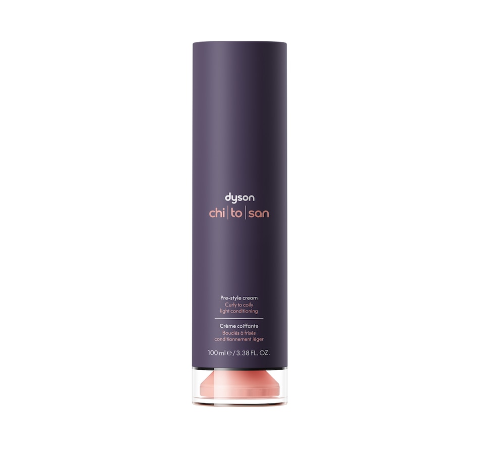 Dyson Chitosan Pre-Style Cream, Curly to Coily, Light Conditioning
