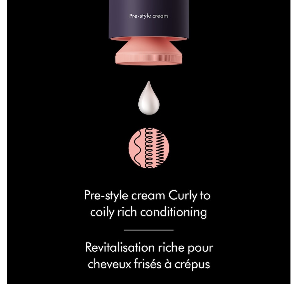 Image 105311_ALTMORE2.jpg, Product 105-311 / Price $39.99 - $69.99, Dyson Chitosan Pre-Style Cream, Curly to Coily, Rich Conditioning from Dyson on TSC.ca's Beauty department