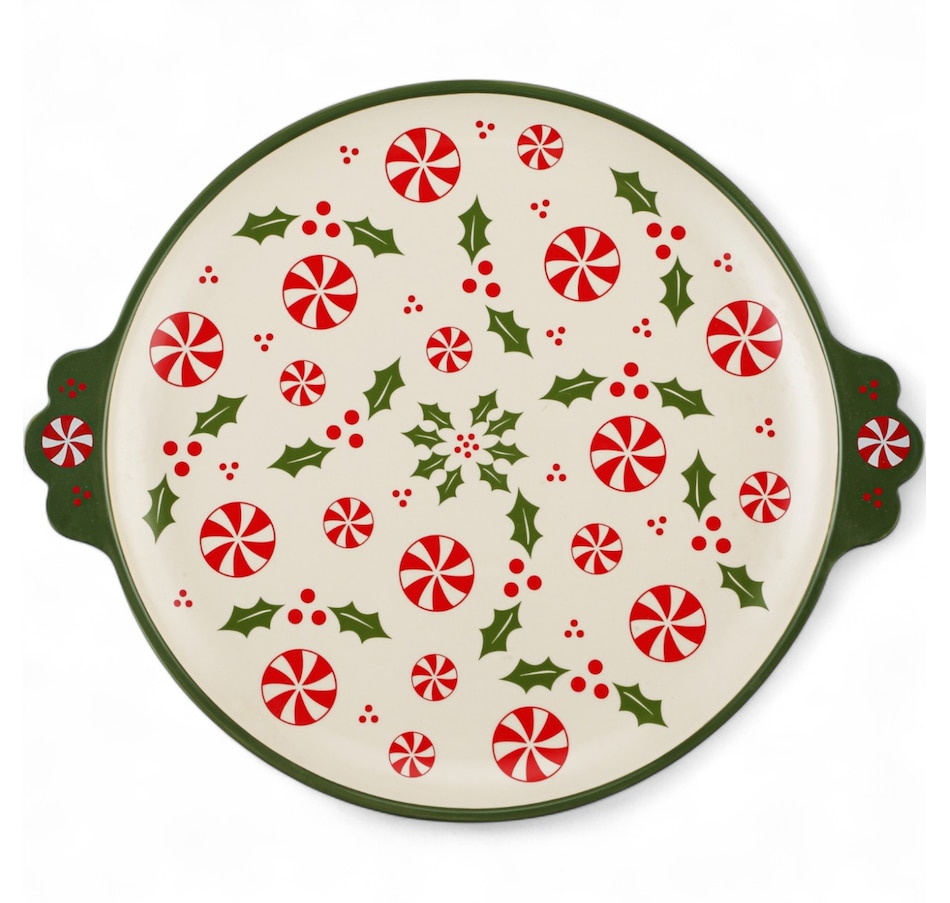 Image 105322_HPMT.jpg, Product 105-322 / Price $39.99, temp-tations 14" Round Platter from temp-tations on TSC.ca's Kitchen department