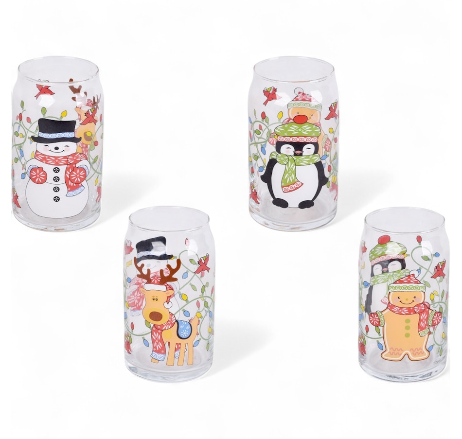 Image 105326_WINWM.jpg, Product 105-326 / Price $24.99, temp-tations Can-Style Drinking Glasses (set of 4) from temp-tations on TSC.ca's Home & Garden department