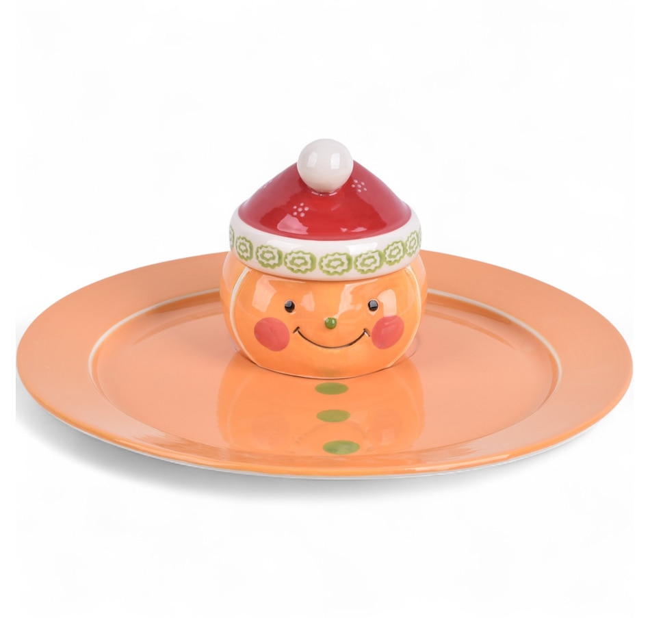 Image 105328_GBD.jpg, Product 105-328 / Price $29.99, temp-tations 12" Platter with 10 oz Lidded Ramekin from temp-tations on TSC.ca's Kitchen department