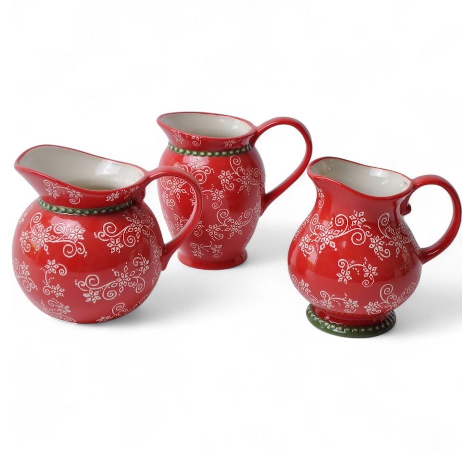 Image 105329_FSVE.jpg, Product 105-329 / Price $44.99, temp-tations Mini Pitchers (set of 3) from temp-tations on TSC.ca's Kitchen department