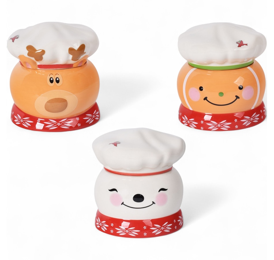 Image 105330.jpg, Product 105-330 / Price $34.99, temp-tations Lidded 8 oz. Ramekins (set of 3) from temp-tations on TSC.ca's Kitchen department