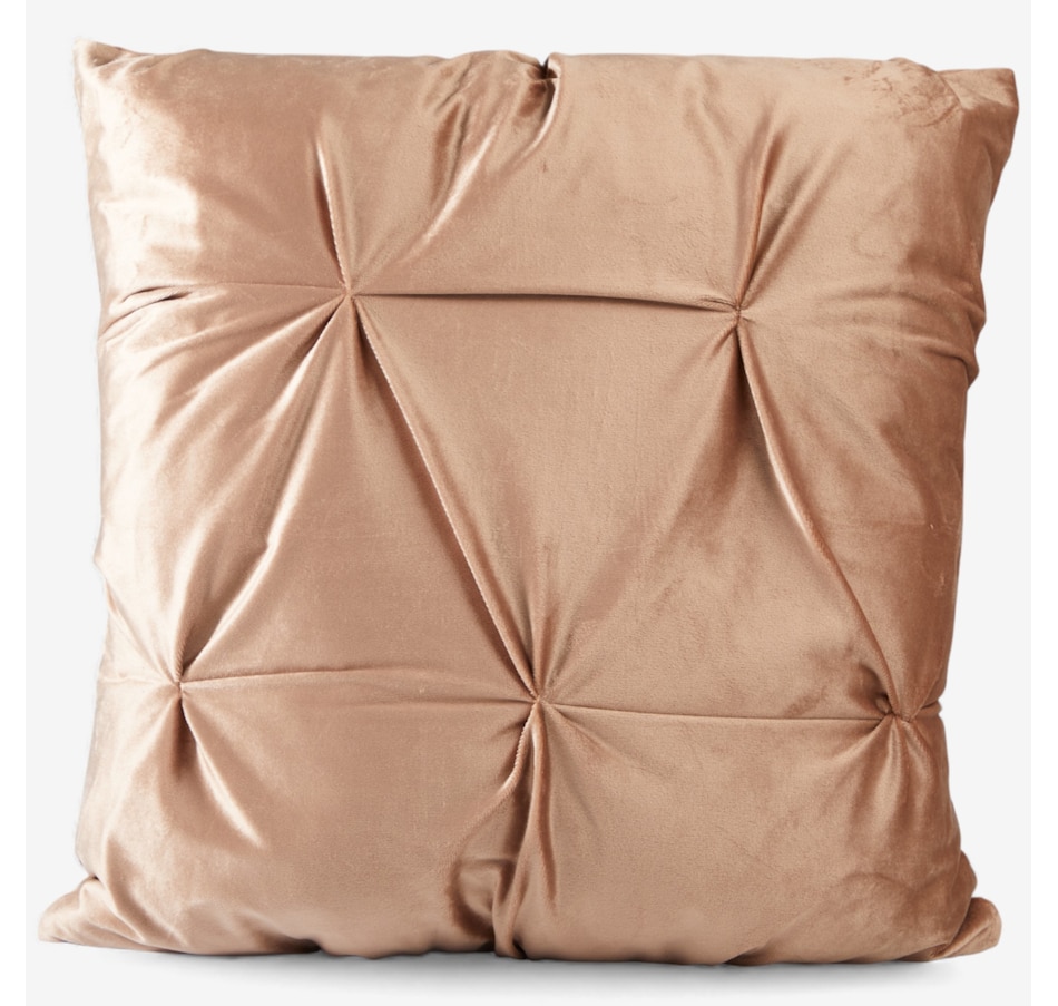 Image 105347_ALTMORE4.jpg, Product 105-347 / Price $39.99, Guillaume Velvet Pintuck Deco Pillow from Guillaume on TSC.ca's Home & Garden department