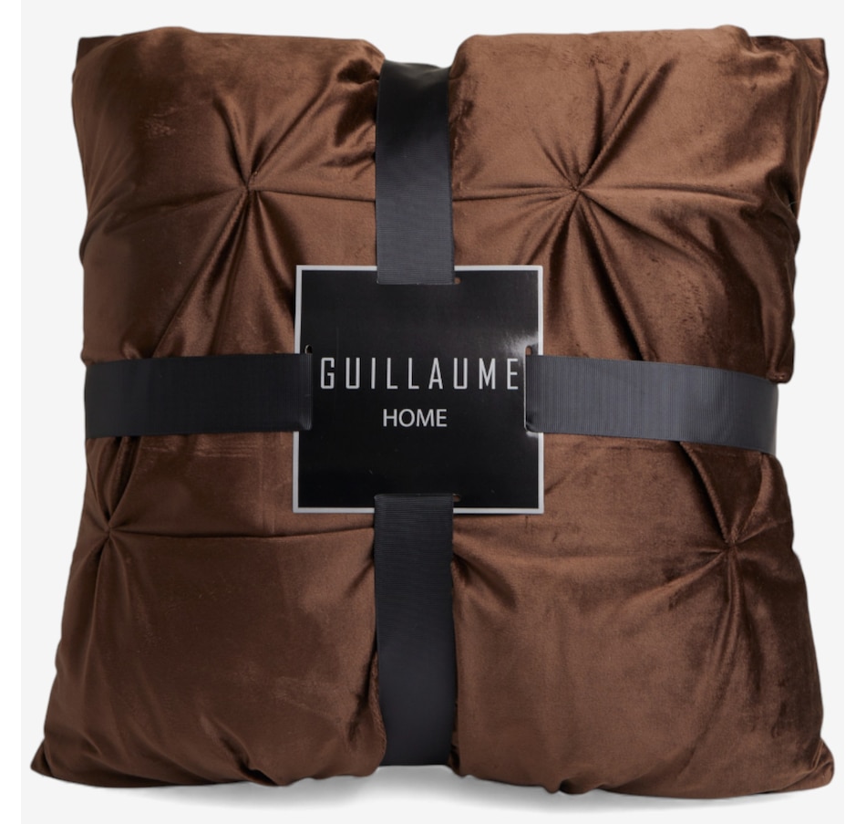 Image 105347_EOBN.jpg, Product 105-347 / Price $39.99, Guillaume Velvet Pintuck Deco Pillow from Guillaume on TSC.ca's Home & Garden department