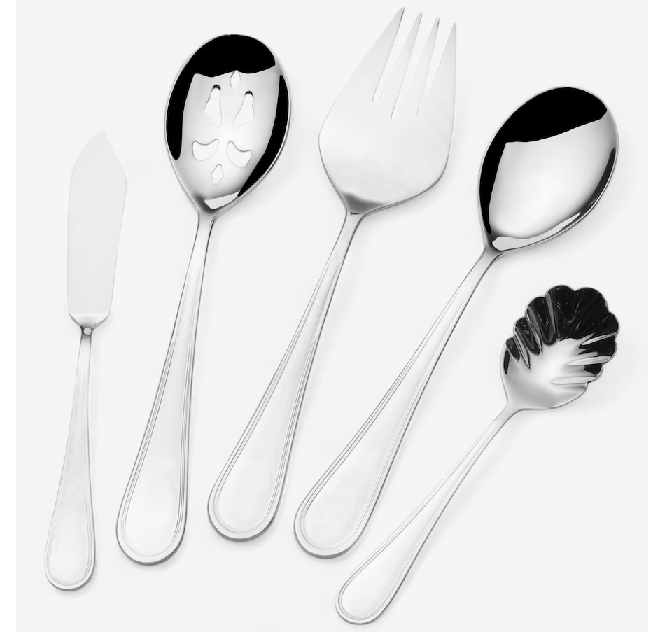 Image 105394_ALTMORE1.jpg, Product 105-394 / Price $179.99, St. James Orleans Stainless Steel Flatware (90-Piece Set) from St. James on TSC.ca's Kitchen department