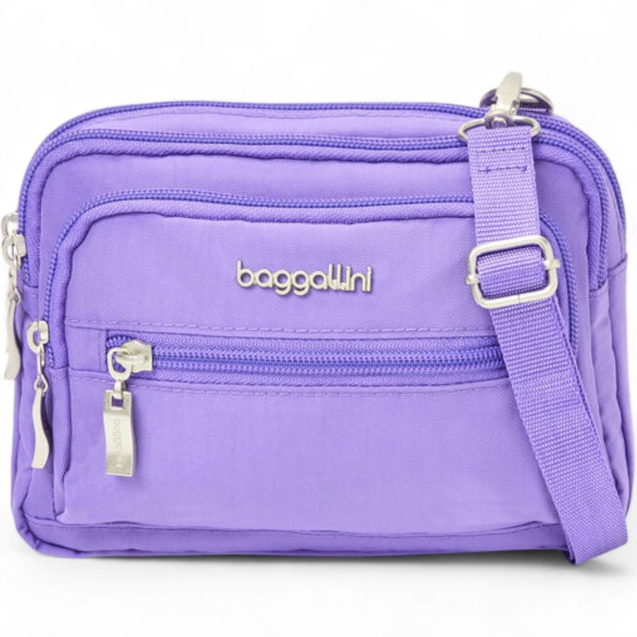 Image 105405_LAV.jpg, Product 105-405 / Price $79.00, Baggallini Triple Zip Bag from Baggallini on TSC.ca's Fashion department