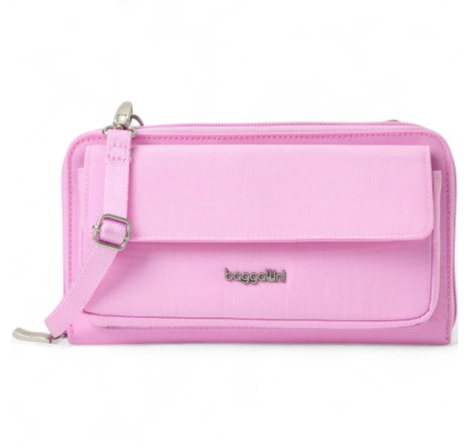 Image 105406_PNK.jpg, Product 105-406 / Price $49.88, Baggallini RFID Phone Wallet Crossbody from Baggallini on TSC.ca's Fashion department