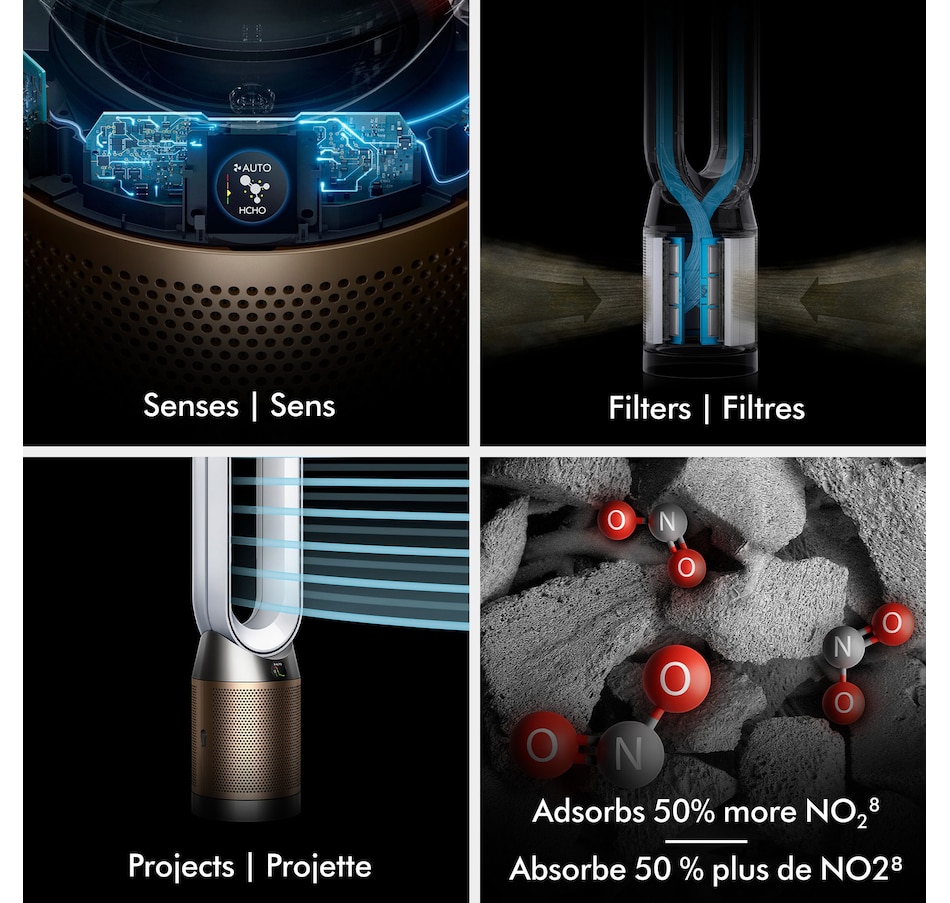 Image 105445_ALTMORE6.jpg, Product 105-445 / Price $999.99, Dyson Purifier Hot+Cool HP2 De-NOx from Dyson on TSC.ca's Home & Garden department