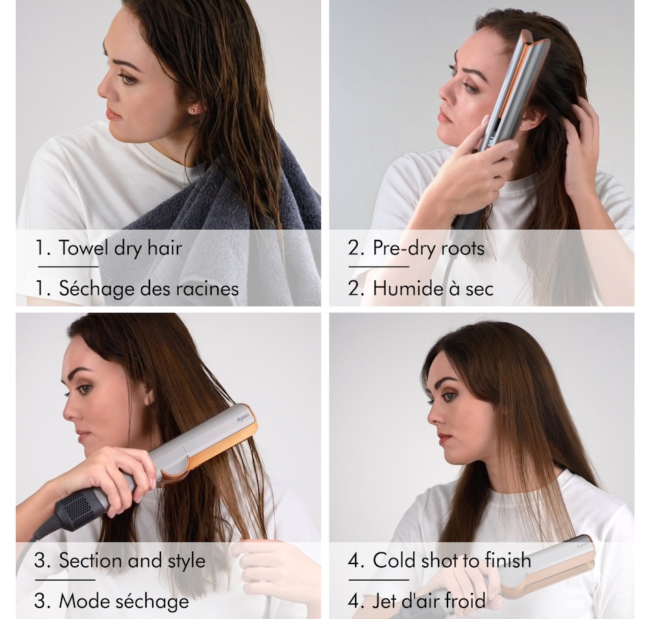 Image 105458_ALTMORE3.jpg, Product 105-458 / Price $699.99, Dyson Special Edition Airstrait Straightener (Amber Silk) from Dyson on TSC.ca's Beauty department