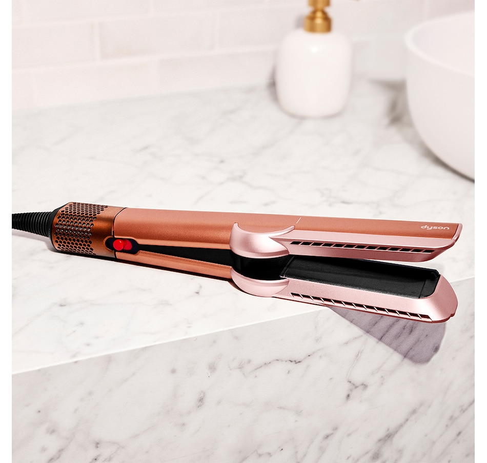 Image 105458_ALTMORE8.jpg, Product 105-458 / Price $699.99, Dyson Special Edition Airstrait Straightener (Amber Silk) from Dyson on TSC.ca's Beauty department