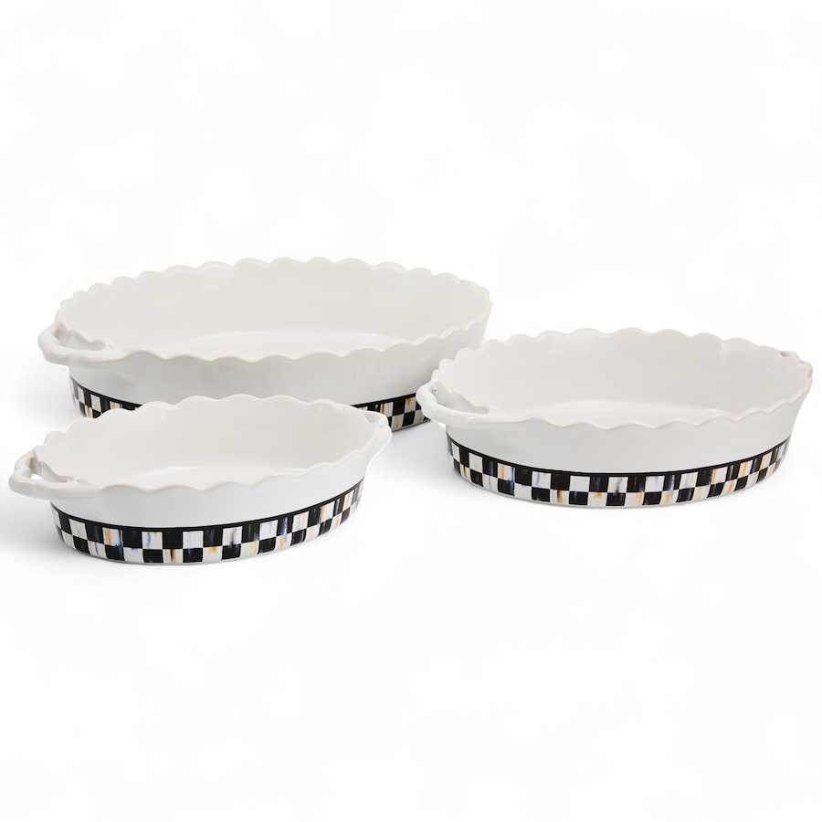 Image 105461_ALTMORE2.jpg, Product 105-461 / Price $115.00 - $215.00, Mackenzie-Childs Everyday Oval Baker from MacKenzie Childs on TSC.ca's Kitchen department