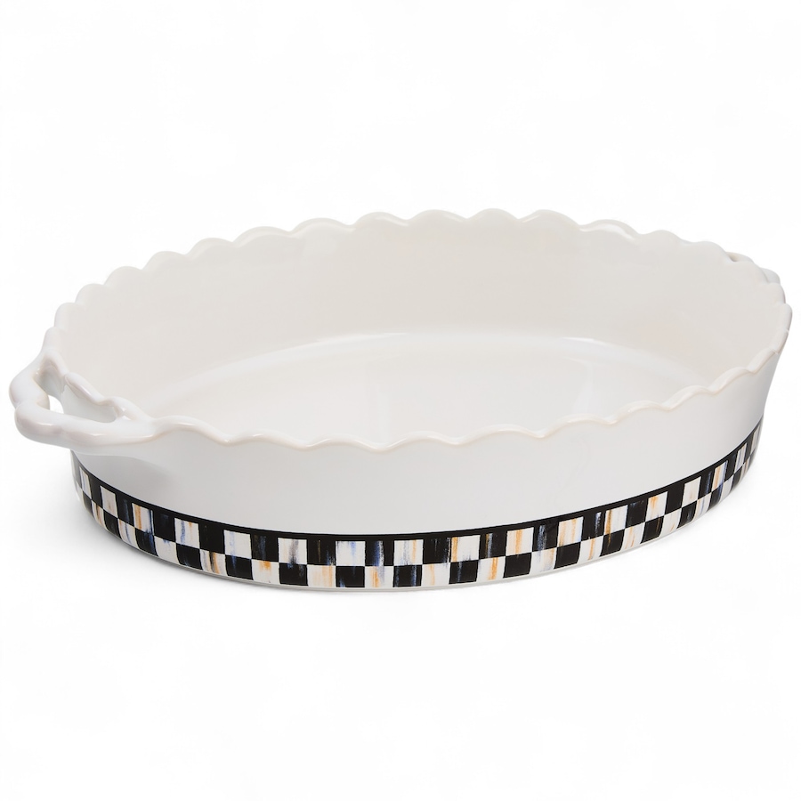 Image 105461_CRYCK.jpg, Product 105-461 / Price $115.00 - $215.00, Mackenzie-Childs Everyday Oval Baker from MacKenzie Childs on TSC.ca's Kitchen department