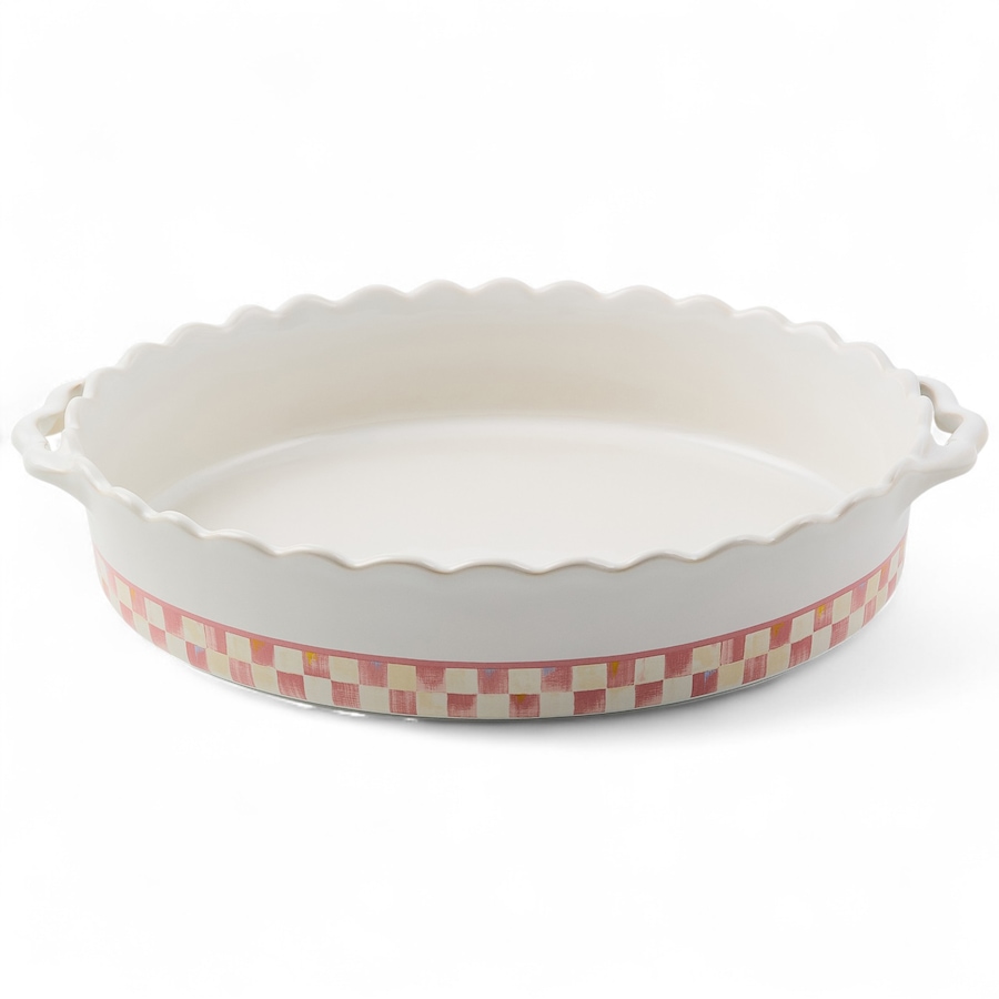 Image 105461_ROSCK.jpg, Product 105-461 / Price $115.00 - $215.00, Mackenzie-Childs Everyday Oval Baker from MacKenzie Childs on TSC.ca's Kitchen department