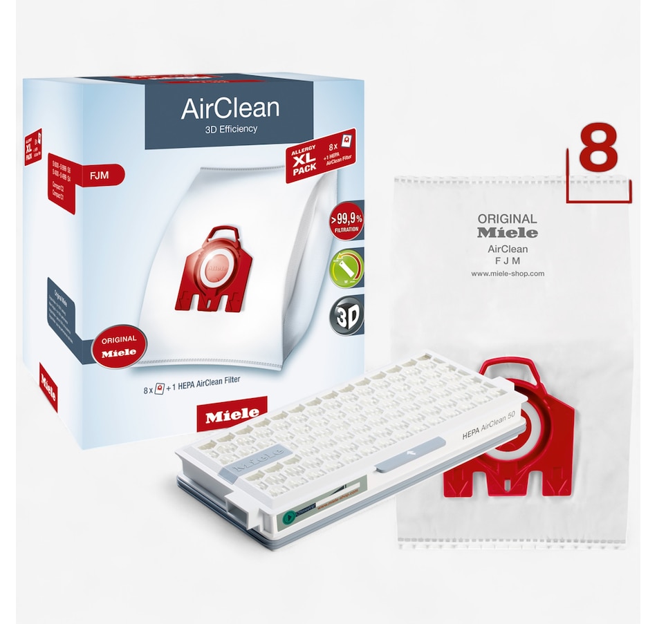 Image 105478.jpg, Product 105-478 / Price $89.97, Miele HEPA AirClean Filter and and Dust Bag Set from Miele on TSC.ca's Home & Garden department
