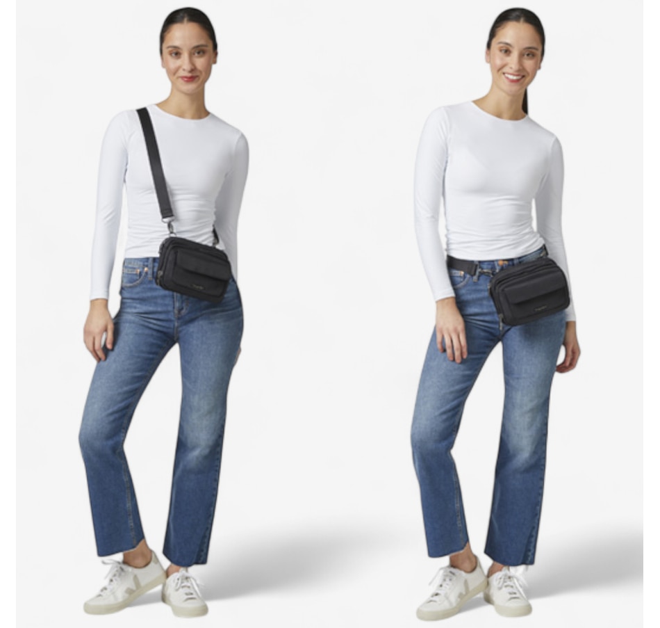 Image 105481_ALTMORE19.jpg, Product 105-481 / Price $100.00, Baggallini Modern Double Zip Crossbody from Baggallini on TSC.ca's Fashion department