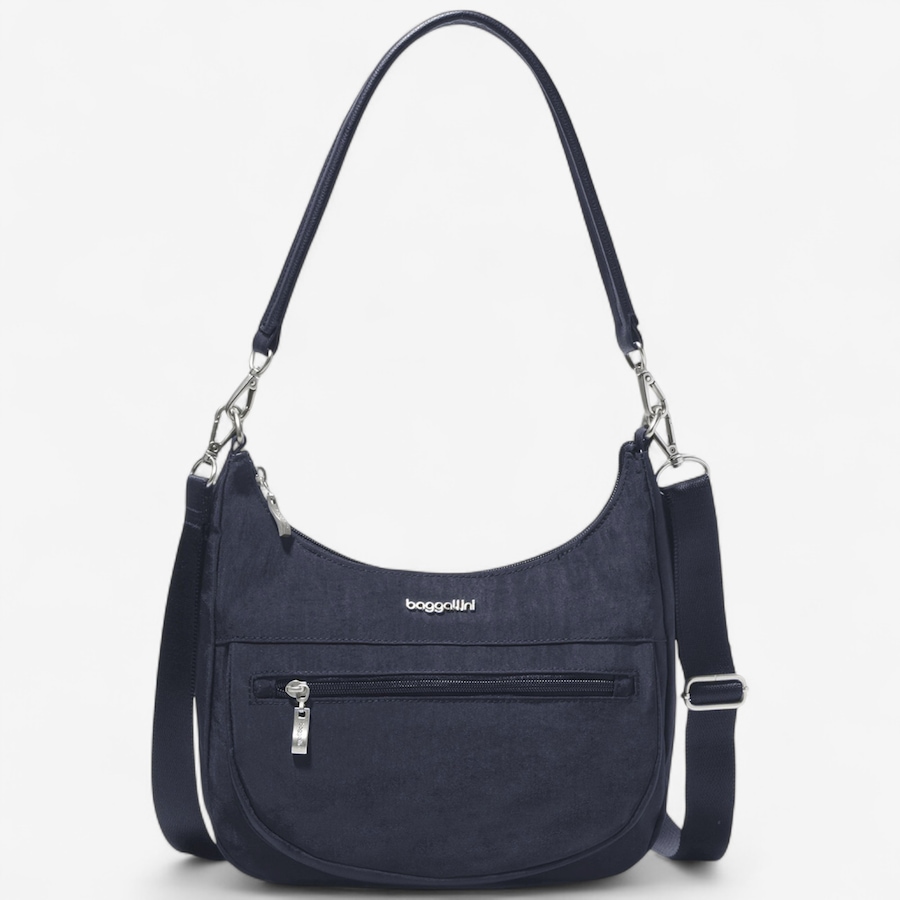 Image 105486_FRENY.jpg, Product 105-486 / Price $148.00, Baggallini Modern Pocket Half Moon Bag from Baggallini on TSC.ca's Fashion department