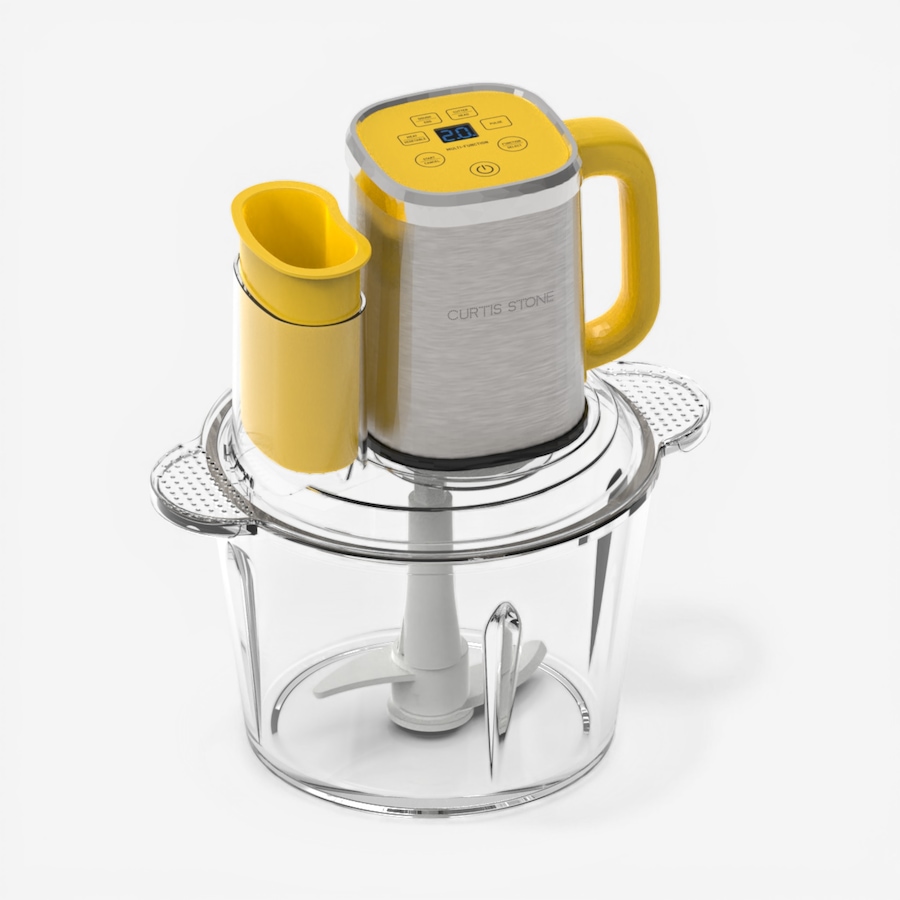 Image 105504_SFL.jpg, Product 105-504 / Price $99.99, Curtis Stone Digital Glass Bowl Chopper from Curtis Stone on TSC.ca's Kitchen department
