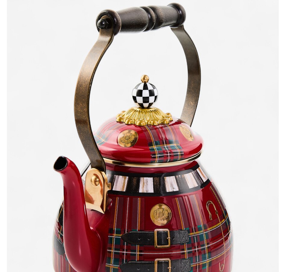 Image 105508_ALTMORE1.jpg, Product 105-508 / Price $269.00, Mackenzie-Childs The Kilted 2-Quart Tea Kettle from MacKenzie Childs on TSC.ca's Kitchen department