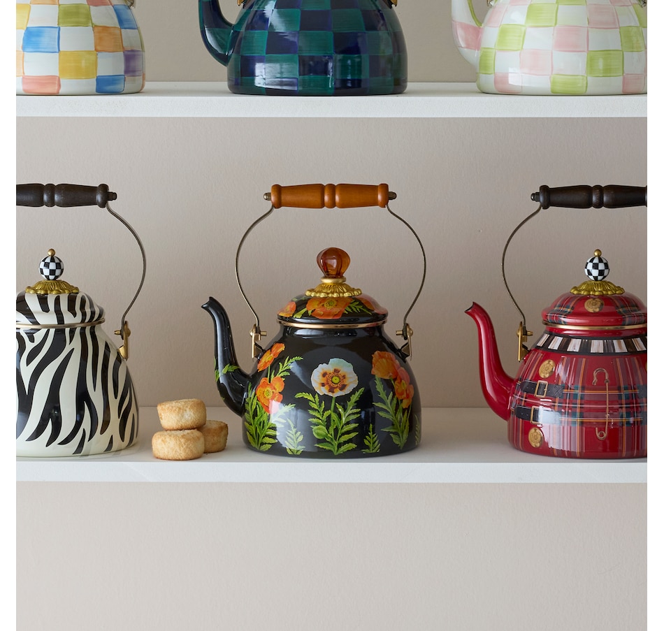 Image 105511_ALTMORE3.jpg, Product 105-511 / Price $269.00, Mackenzie-Childs Poppy 2-Quart Tea Kettle from MacKenzie Childs on TSC.ca's Kitchen department