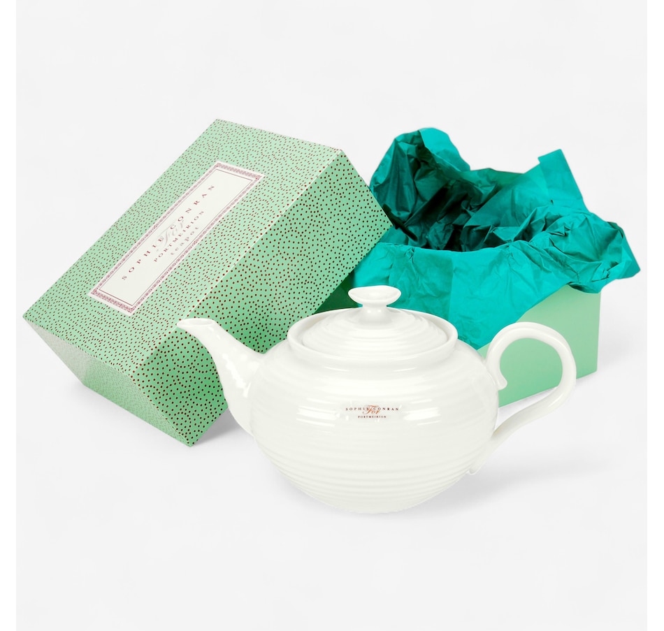 Image 105533_ALTMORE1.jpg, Product 105-533 / Price $59.99, Portmeirion Sophie Conran 2-Pint Teapot from Portmeirion - Spode on TSC.ca's Kitchen department