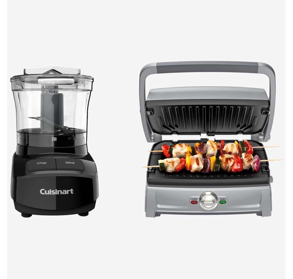 Image 105542.jpg, Product 105-542 / Price $199.99, Cuisinart Griddler Compact Indoor Grill, Griddle and Panini Press plus 3-Cup Mini Chopper from Cuisinart on TSC.ca's Kitchen department