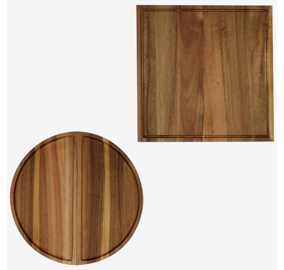 Image 105544_ALTMORE3.jpg, Product 105-544 / Price $299.99, Cuisinart 15-Piece Stainless Steel Knife Block Set and Acacia Wood Mini Oval Cutting Board Set from Cuisinart on TSC.ca's Kitchen department