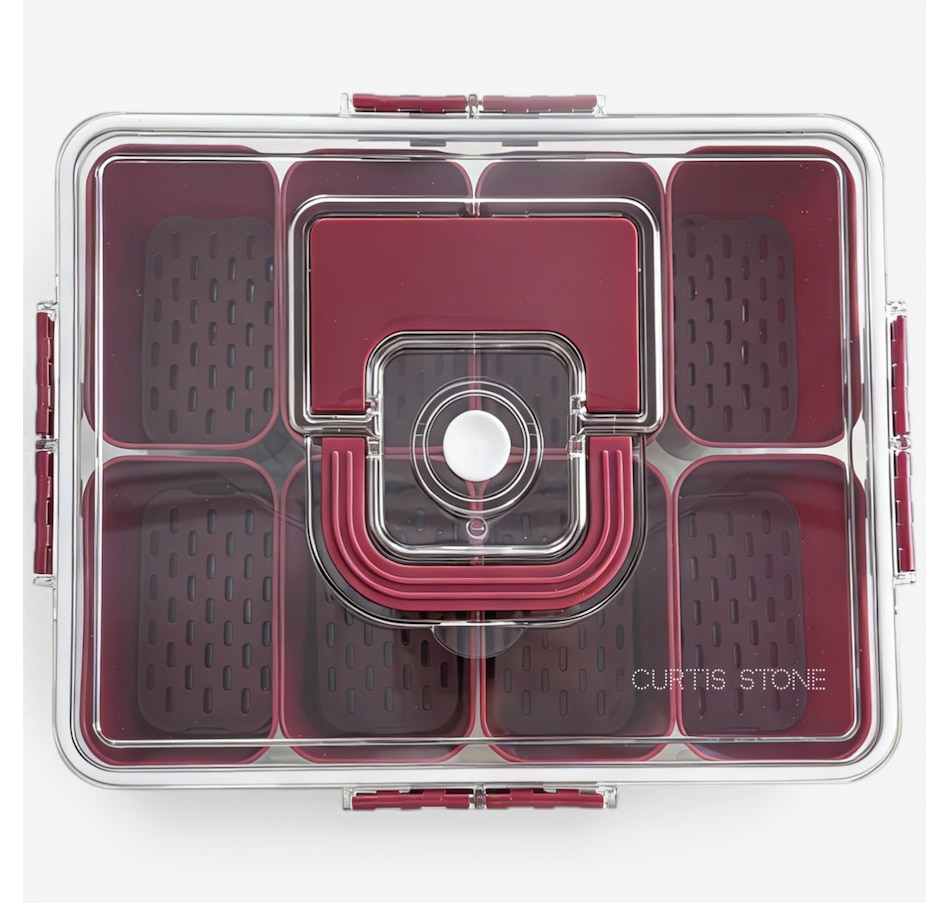 Image 105567_ALTMORE2.jpg, Product 105-567 / Price $39.99, Curtis Stone 8-Piece Compartment Prep Centre from Curtis Stone on TSC.ca's Kitchen department