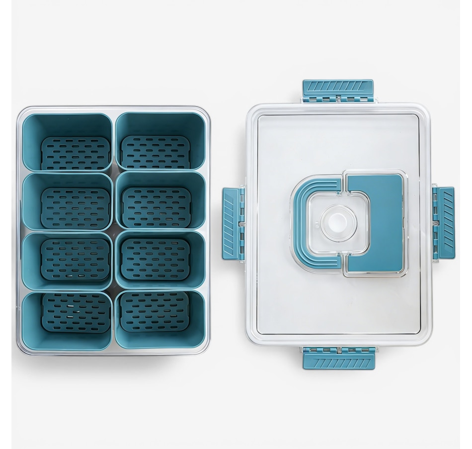 Image 105567_ALTMORE3.jpg, Product 105-567 / Price $39.99, Curtis Stone 8-Piece Compartment Prep Centre from Curtis Stone on TSC.ca's Kitchen department