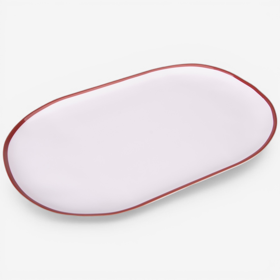 Image 105570_RED.jpg, Product 105-570 / Price $29.99, Curtis Stone Melamine Oval Platter from Curtis Stone on TSC.ca's Kitchen department