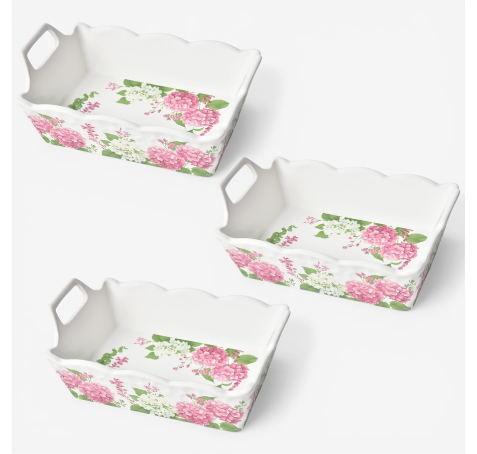 Image 105622_HYDPK.jpg, Product 105-622 / Price $29.99, temp-tations Rectangular Nesting Mini Bakers (set of 3) from temp-tations on TSC.ca's Kitchen department