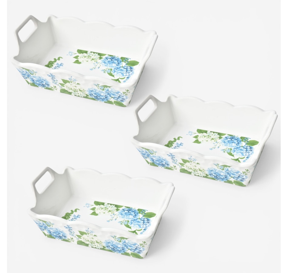 Image 105622_HYDR.jpg, Product 105-622 / Price $29.99, temp-tations Rectangular Nesting Mini Bakers (set of 3) from temp-tations on TSC.ca's Kitchen department