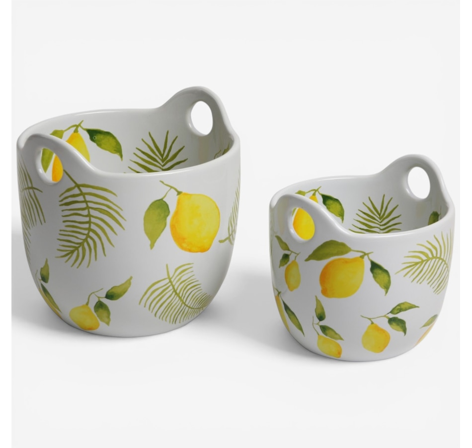 Image 105623_LMNPM.jpg, Product 105-623 / Price $69.99, temp-tations 1-Quart and 2-Quart Bowls with Handles from temp-tations on TSC.ca's Kitchen department
