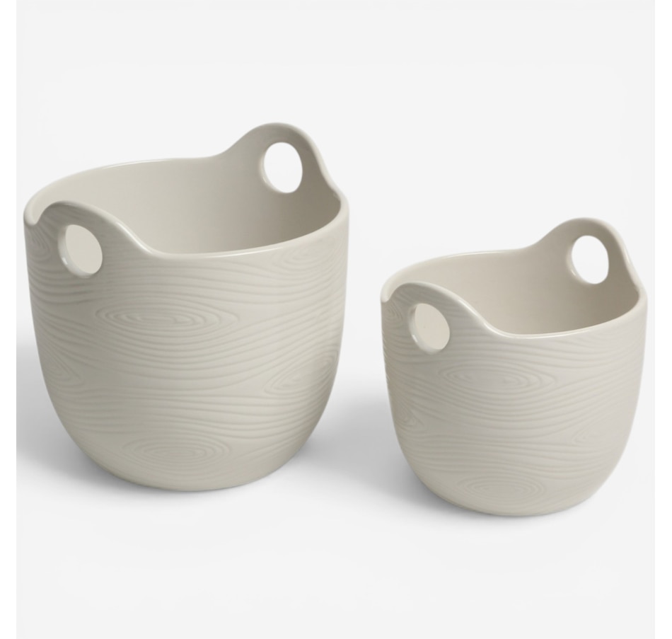 Image 105623_WOOLW.jpg, Product 105-623 / Price $69.99, temp-tations 1-Quart and 2-Quart Bowls with Handles from temp-tations on TSC.ca's Kitchen department