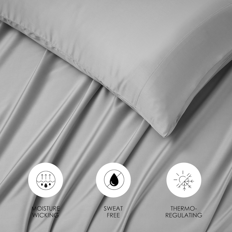 Image 105630_ALTMORE2.jpg, Product 105-630 / Price $89.99 - $109.99, Home Suite 4-Piece Tencel Cooling Sheet Set from Home Suite on TSC.ca's Home & Garden department