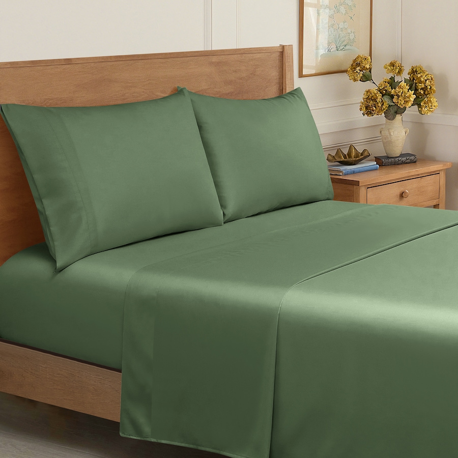 Image 105630_HEDGN.jpg, Product 105-630 / Price $89.99 - $109.99, Home Suite 4-Piece Tencel Cooling Sheet Set from Home Suite on TSC.ca's Home & Garden department