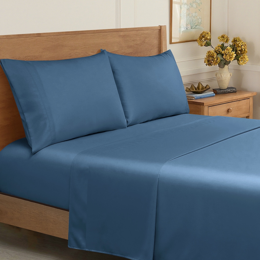 Image 105630_PROBL.jpg, Product 105-630 / Price $89.99 - $109.99, Home Suite 4-Piece Tencel Cooling Sheet Set from Home Suite on TSC.ca's Home & Garden department