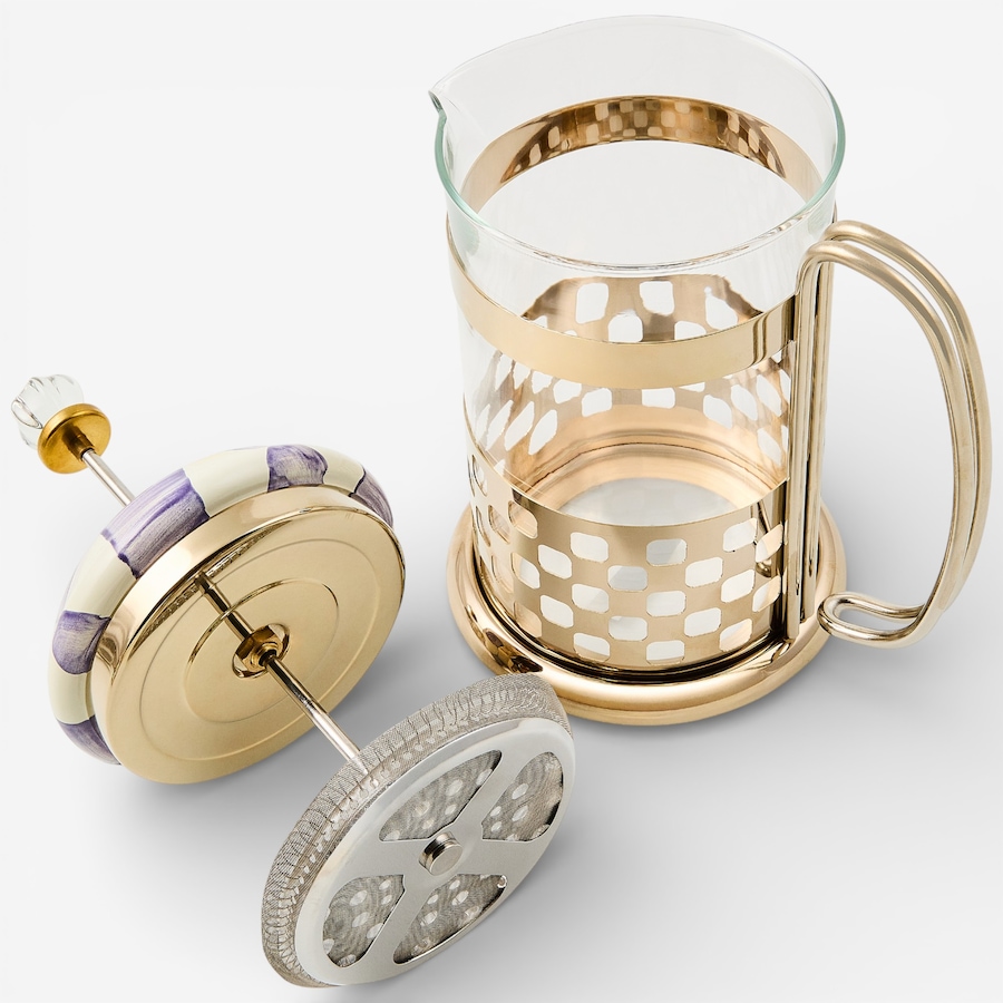 Image 105643_ALTMORE10.jpg, Product 105-643 / Price $174.00, Mackenzie-Childs French Press from MacKenzie Childs on TSC.ca's Kitchen department