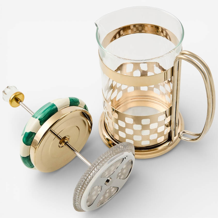 Image 105643_ALTMORE12.jpg, Product 105-643 / Price $174.00, Mackenzie-Childs French Press from MacKenzie Childs on TSC.ca's Kitchen department