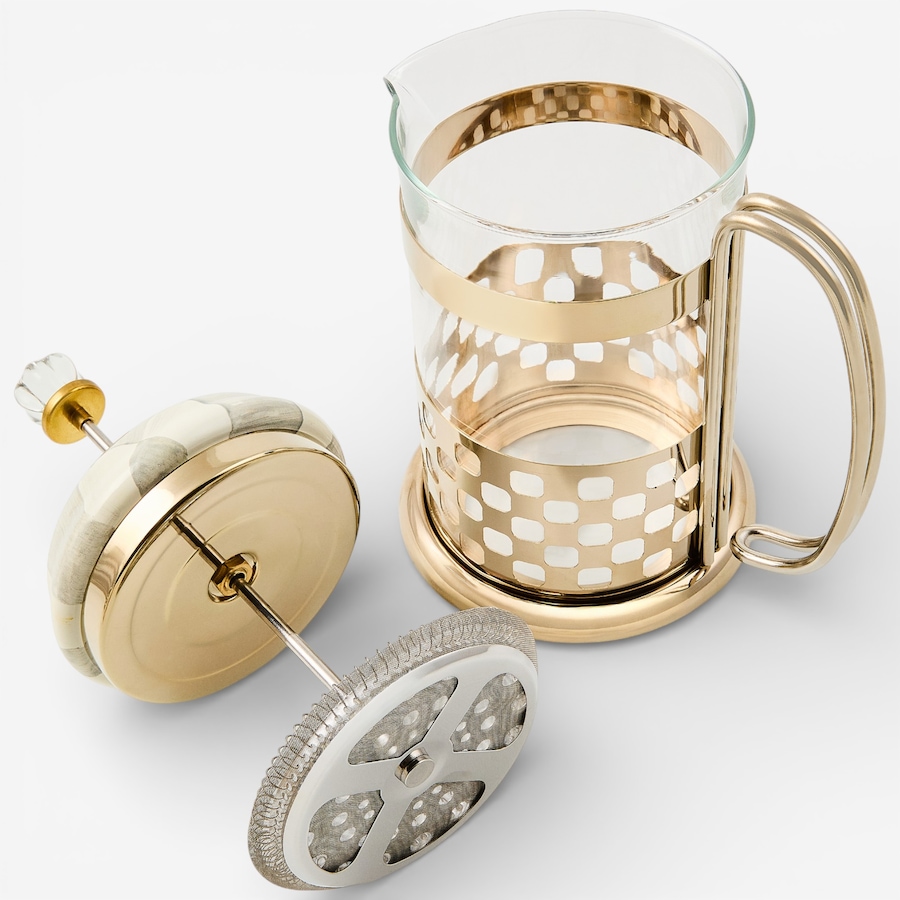 Image 105643_ALTMORE4.jpg, Product 105-643 / Price $174.00, Mackenzie-Childs French Press from MacKenzie Childs on TSC.ca's Kitchen department