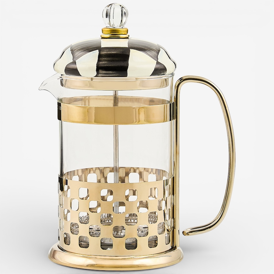Image 105643_CRYCK.jpg, Product 105-643 / Price $174.00, Mackenzie-Childs French Press from MacKenzie Childs on TSC.ca's Kitchen department