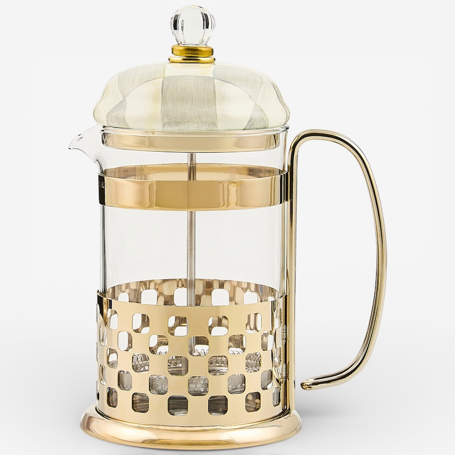 Image 105643_STLCK.jpg, Product 105-643 / Price $174.00, Mackenzie-Childs French Press from MacKenzie Childs on TSC.ca's Kitchen department