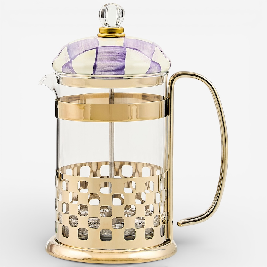 Image 105643_VIOCK.jpg, Product 105-643 / Price $174.00, Mackenzie-Childs French Press from MacKenzie Childs on TSC.ca's Kitchen department