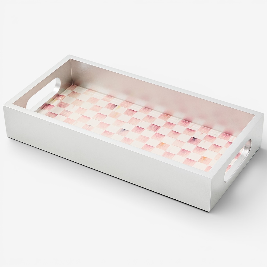 Image 105694_ROSCK.jpg, Product 105-694 / Price $90.00, Mackenzie-Childs Glass Vanity Tray from MacKenzie Childs on TSC.ca's Kitchen department